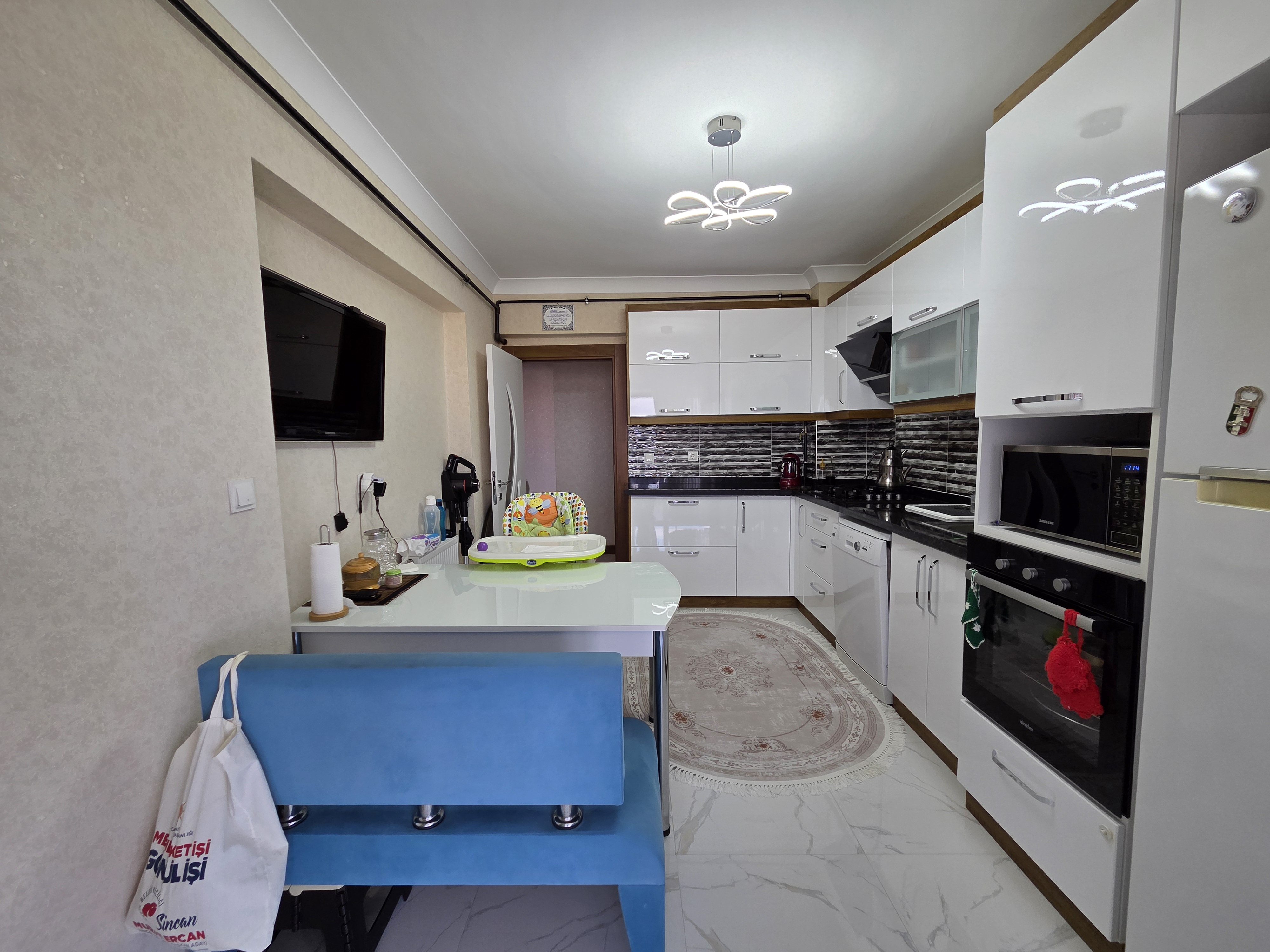 YENİKENT M.KEMALDE 3+1 11.KAT MANZARALI KREDİ LİMİTSİZ SİTEDE FIRSAT DAİRE_ERMANLAR GYD