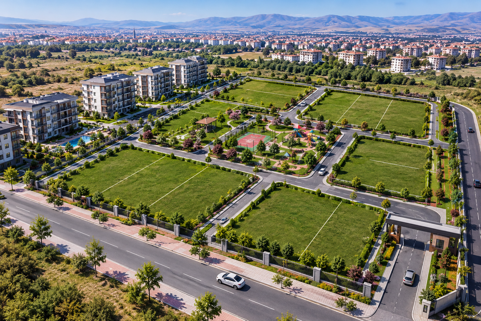 YENİKENTİN PARLAYAN YILDIZI DOĞUYAKADA 3+1 DAİRE GETİRİLİ HİSSE